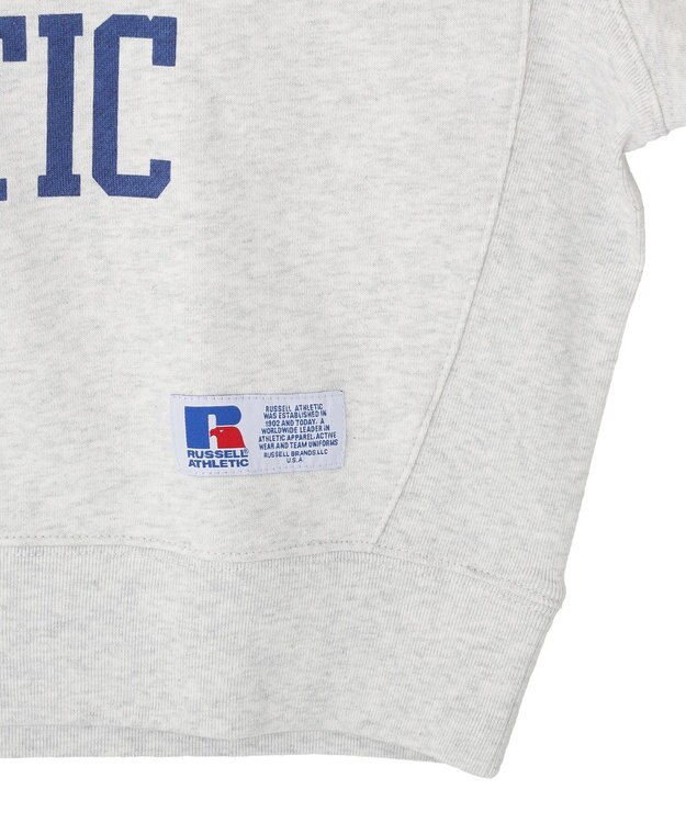 AMERICAN HOLIC 【RUSSELL】ロゴ半袖スウェット Gray Mixture