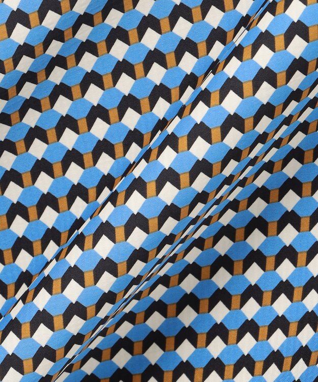 BEIGE， MABILLON / フレアスカート Sax x Brown