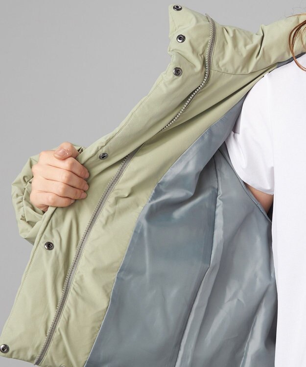 Chacott Chacott BALANCE ハイロフトミドルダウンジャケット カーキ