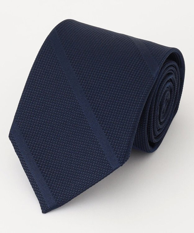 J.PRESS MEN 【GEOMETRIC JACQUARD COLLECTION】ジオメトリックジャガード ネクタイ ネイビー系1