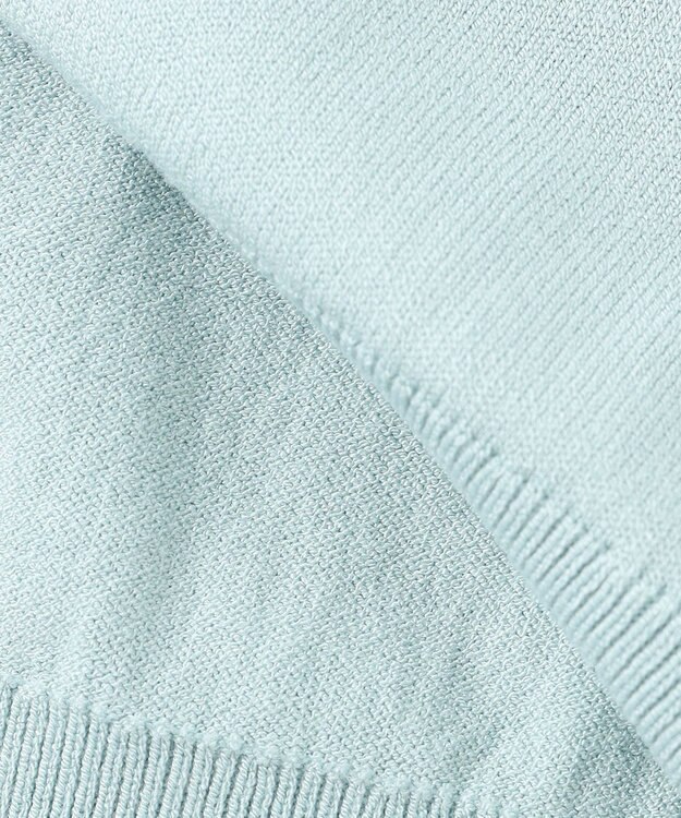 UNFILO MENS スタイリッシュ ニット プルオーバー スモーキーグリーン