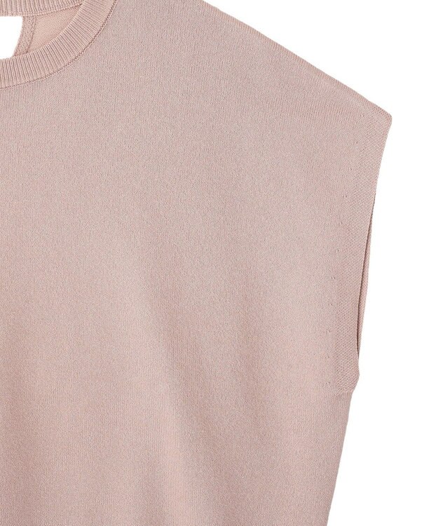 AMERICAN HOLIC 【WEB限定】接触冷感ラメフレンチスリーブニットプルオーバー Pink