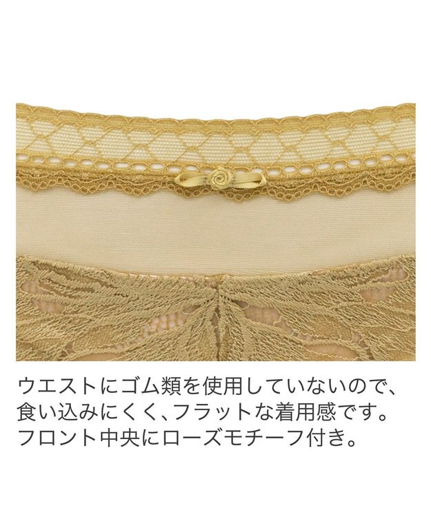 BRADELIS New York 【BRADELIS New York】ナオミスタイルパンティ24A1 ゴールド