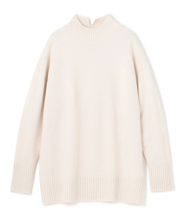 UNFILO ハイネックチュニック グレージュ