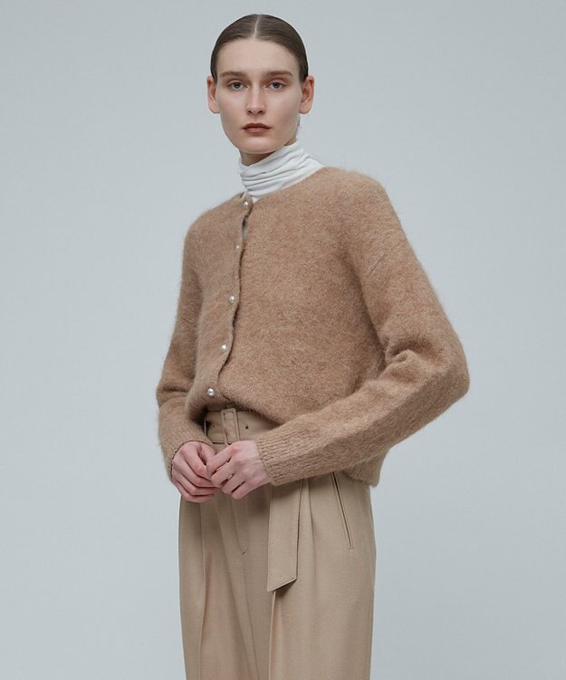 BEIGE， PERCIER/カーディガン Camel