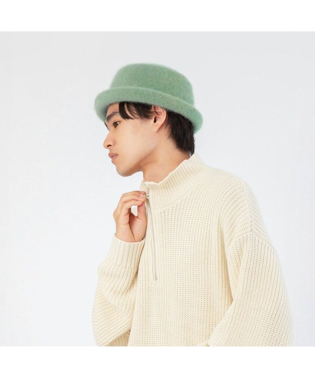 林八百吉商店 Jin no beat shi te cassie シャギー平天セーラー グリーン