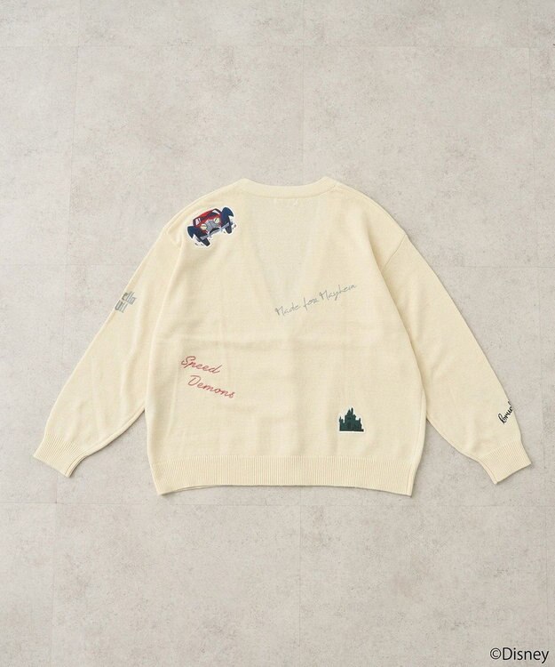 earth music&ecology Ｖｉｌｌａｉｎｓ　クルエラ／ニットカーディガン Ivory