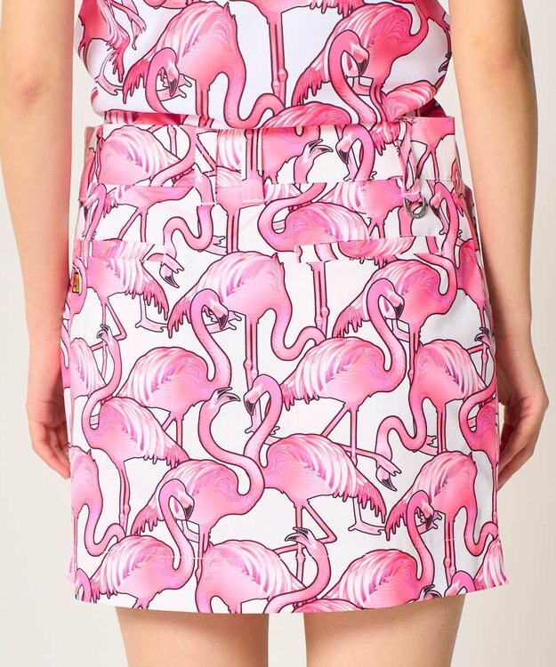 FILA GOLF／marie claire 【Loudmouth】柄スカート Pink Panic