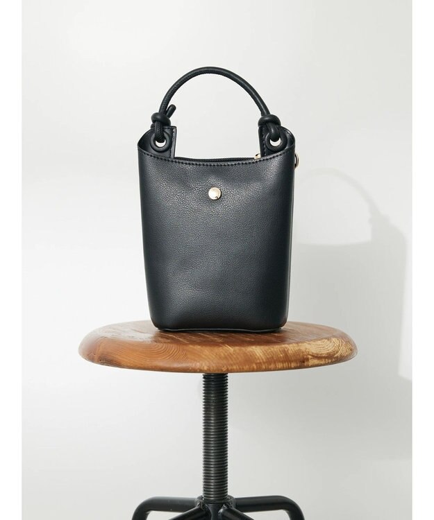 CRAFT STANDARD BOUTIQUE maison vert スマホショルダ-バッグ Black