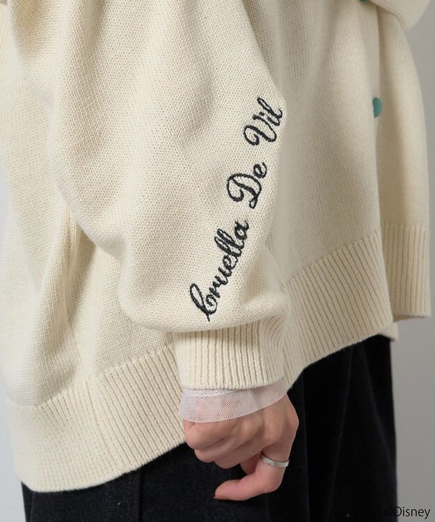 earth music&ecology Ｖｉｌｌａｉｎｓ　クルエラ／ニットカーディガン Ivory