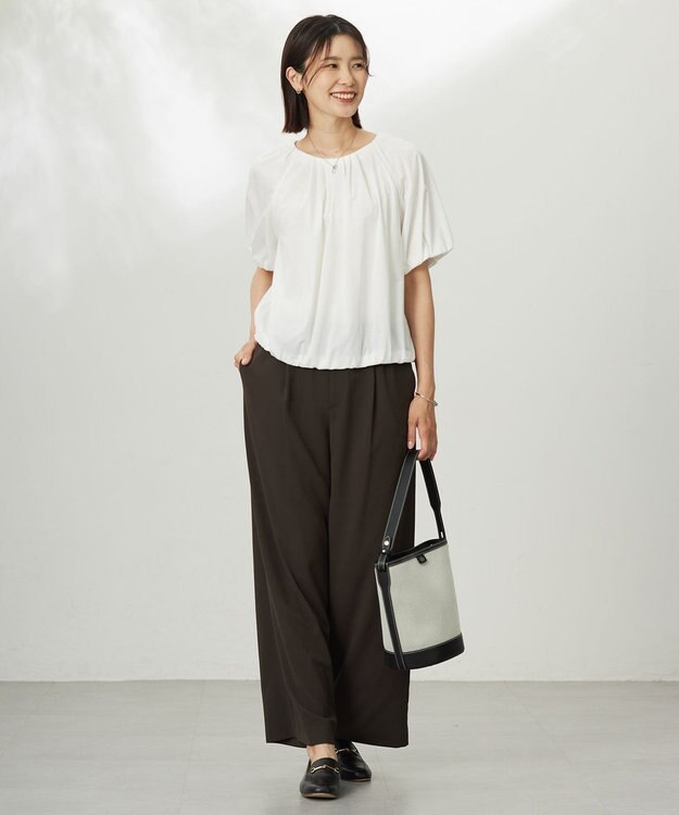 J.PRESS LADIES マンテル ショート ネックレス シルバー系