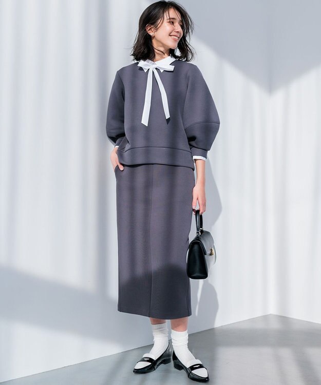 組曲 パフィシャーティング ブラウス オフホワイト系