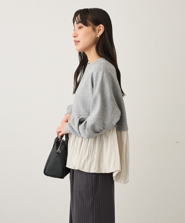 CRAFT STANDARD BOUTIQUE バルーンヘムプルオーバー Gray Mixture