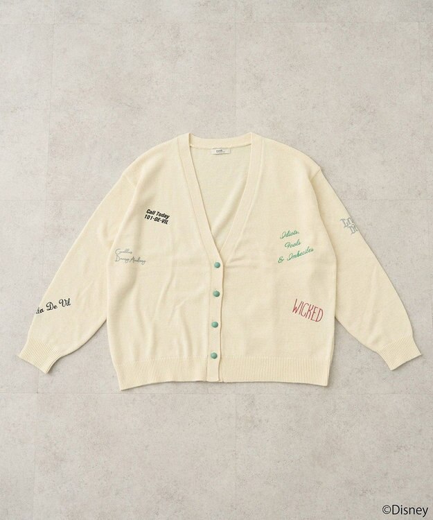 earth music&ecology Ｖｉｌｌａｉｎｓ　クルエラ／ニットカーディガン Ivory