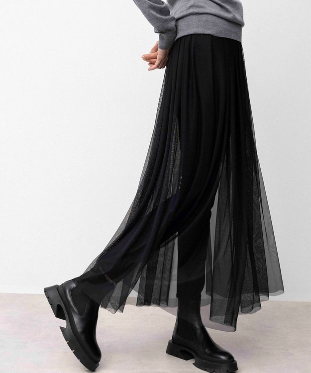 NAVE 【Nave】チュール スカート ブラック系