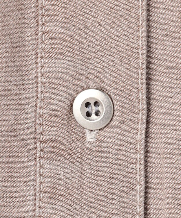 ANY L ライトオンスデニムシャツ ベージュ