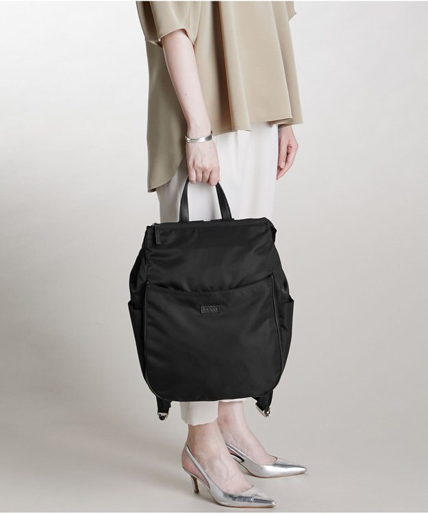 Y'SACCS NEWすっきりシリーズ　リュックサック ブラック