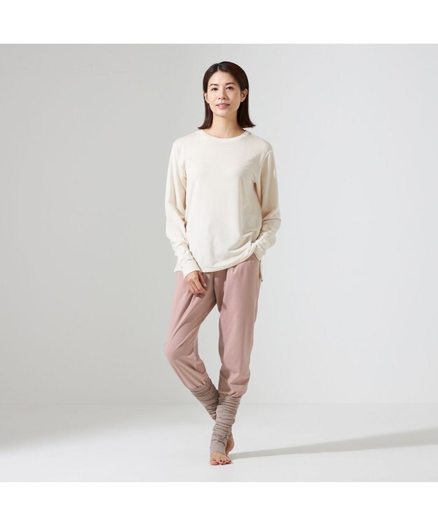 Chacott Chacott BALANCE　イージーパンツ【C BASIC】 グレイッシュローズ