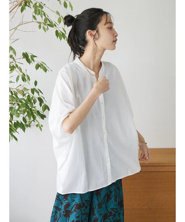 CRAFT STANDARD BOUTIQUE バンザイブラウス Off White