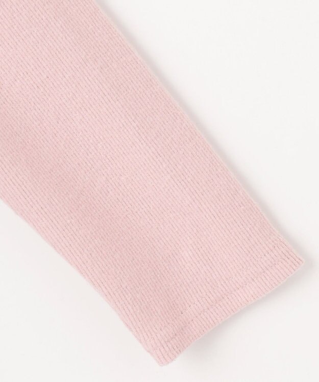 ANY KIDS チェック柄 ドッキング ワンピース ピンク