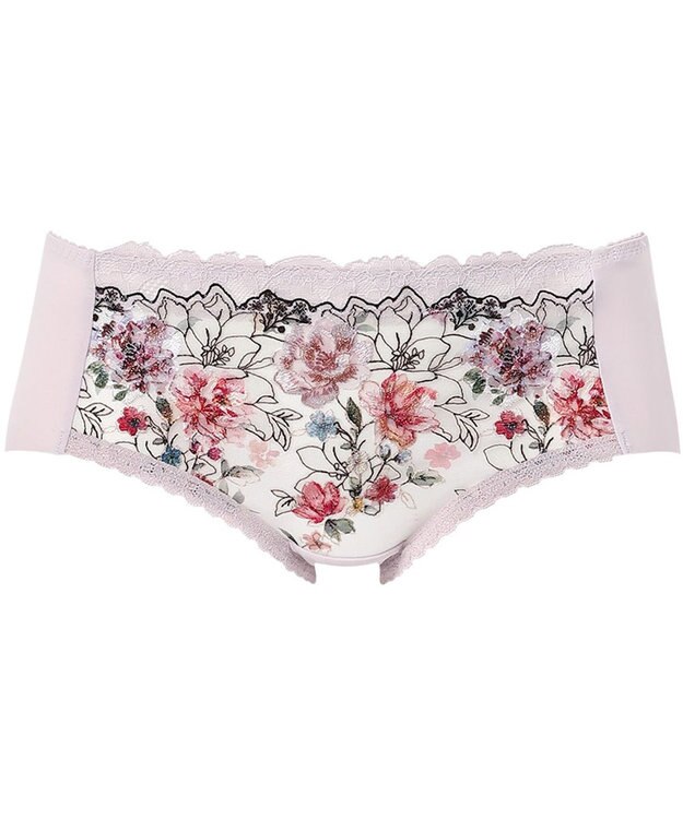 Wing ショーツ KB2721とペア 【後ろ姿きれいブラ】 はきこみ丈あさめ KF2421 ウイング／ワコール チャコールグレー