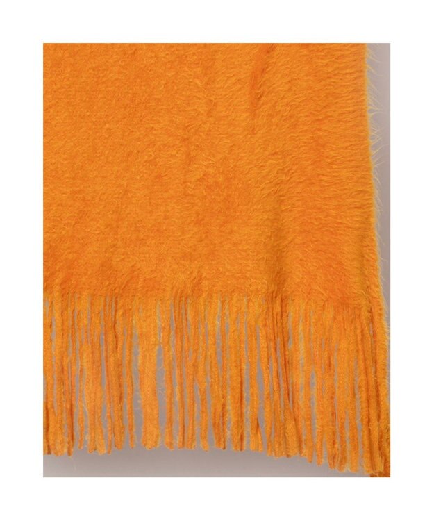 UNBILLION カシュネ cache nez / アクアミノラッセルミンク起毛ストール オレンジ