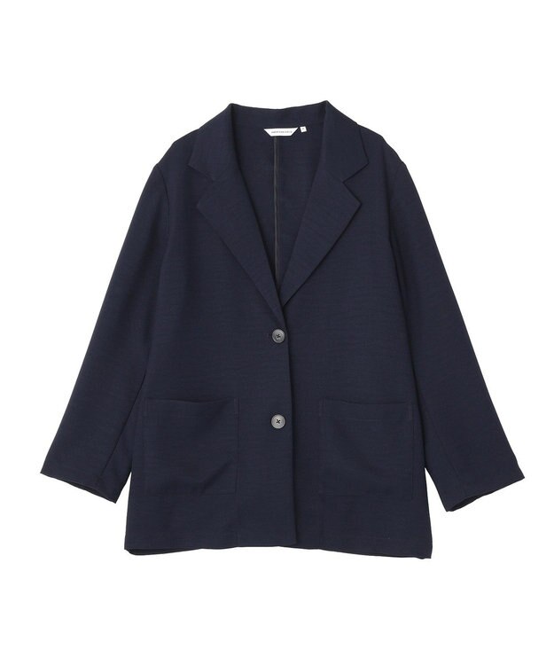 AMERICAN HOLIC リネンライクオーバーサイズジャケット Dark Navy