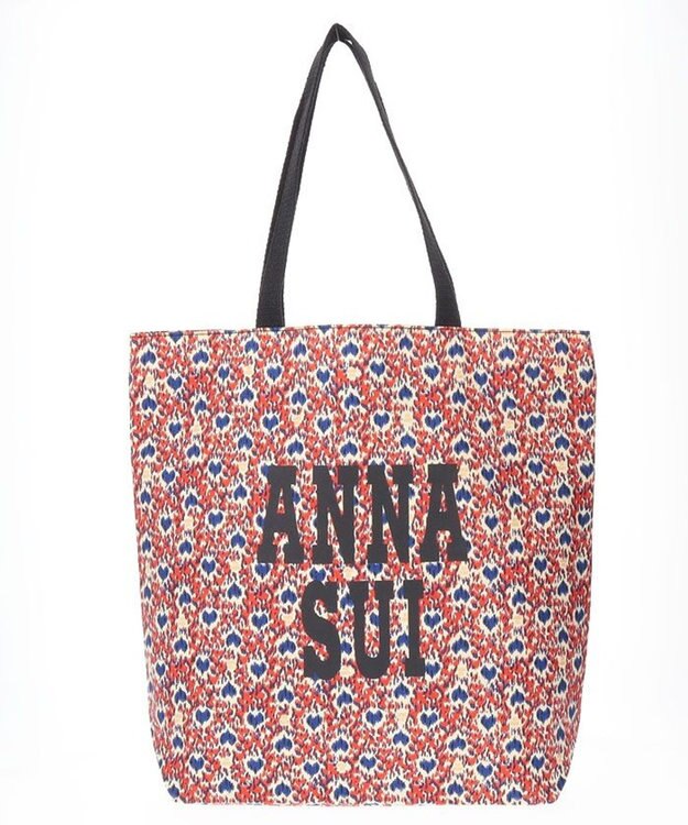 ANNA SUI アップサイクルトート アカ