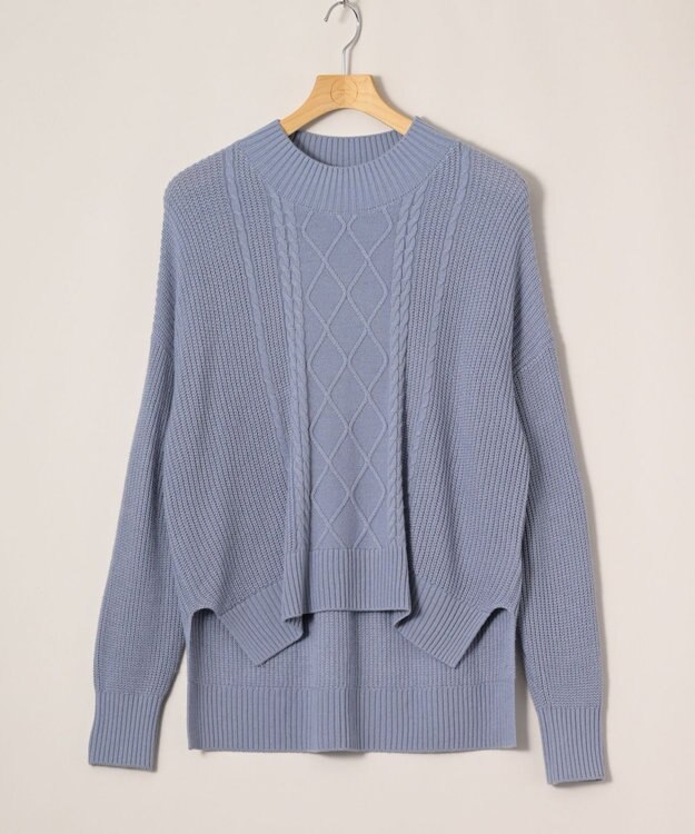 ONWARD Reuse Park 【any SiS】ニット秋冬 ブルー