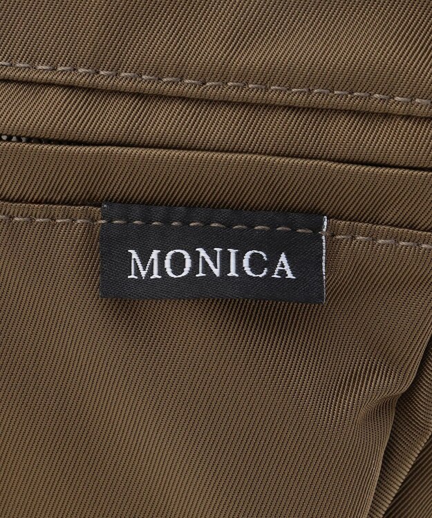 LA BAGAGERIE 【MONICA】サイドジップミニショルダーバッグ カーキ