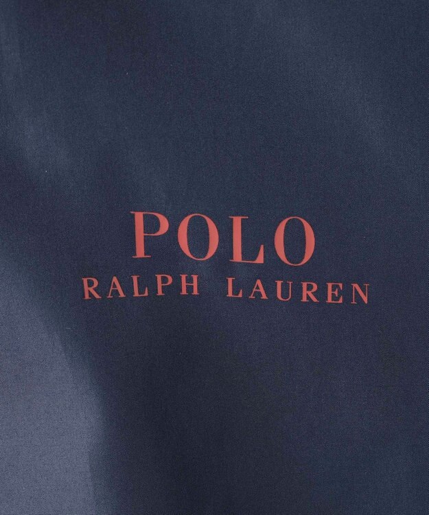 MOONBAT POLO RALPH LAUREN レインポンチョ レインベア 50デニール生地／着丈98cm 収納袋付き ネイビーブルー