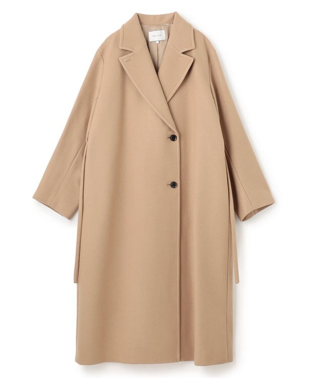 BEIGE， GABELLE / ロング丈チェスターウールコート Milk tea