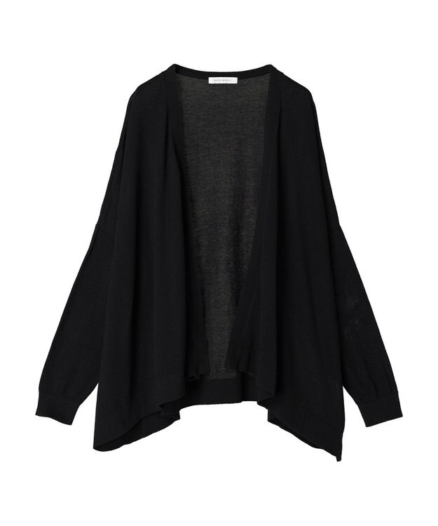 AMERICAN HOLIC ＵＶカットニュアンスニットカーディガン Black