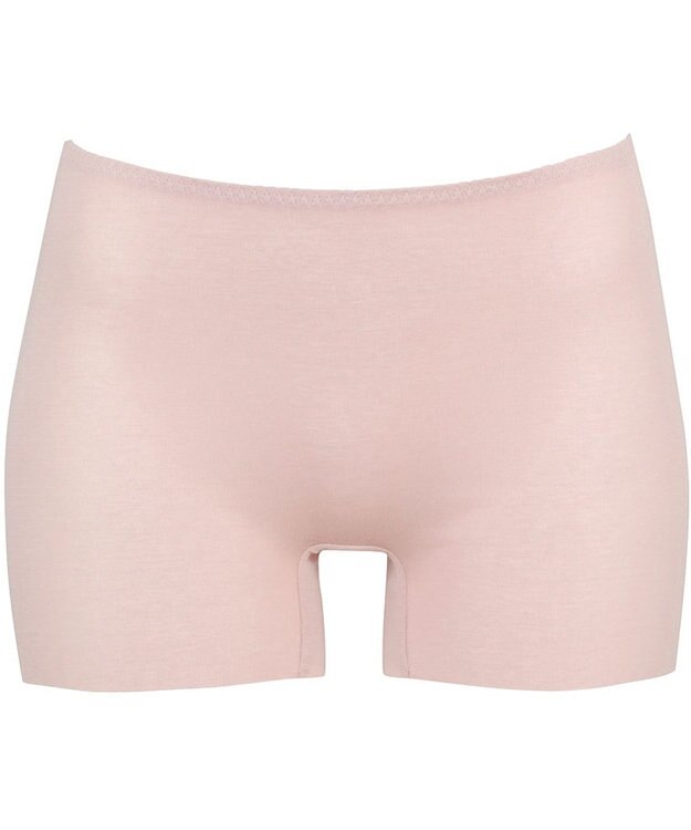 Wing インナー 【綿の贅沢オーガニック フラットタイプ】 オーガニックコットン混素材 ひびきにくく薄くて軽い １分丈 ER1148 ウイング／ワコール ラズベリー