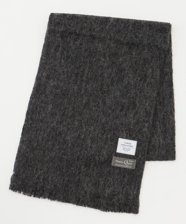 J.PRESS YORK STREET 【UNISEX】大判マフラー グレー系