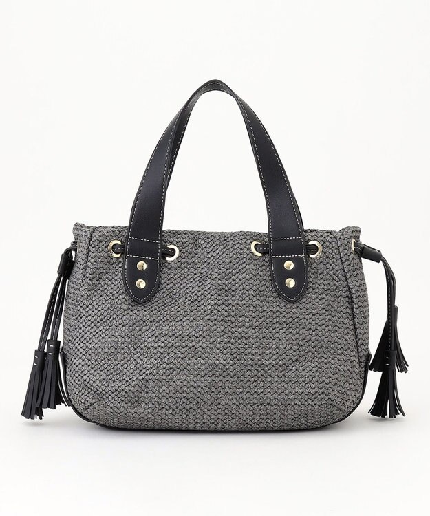 LA BAGAGERIE サイドタッセルサマートート　Sサイズ グレー