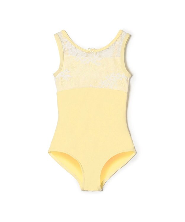 Chacott ノースリーブレオタード レモンクリーム