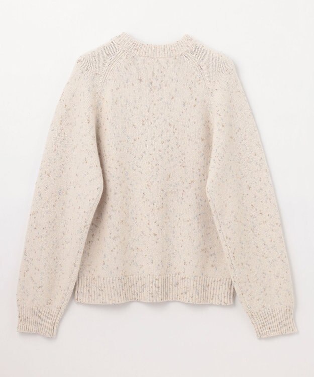 GRACE CONTINENTAL カシミヤ混ラメニットトップ キナリ