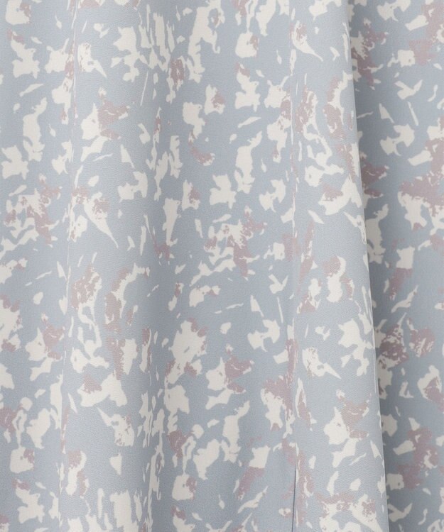 ANY SIS 【洗える】ファジープリント ワンピース ミント系