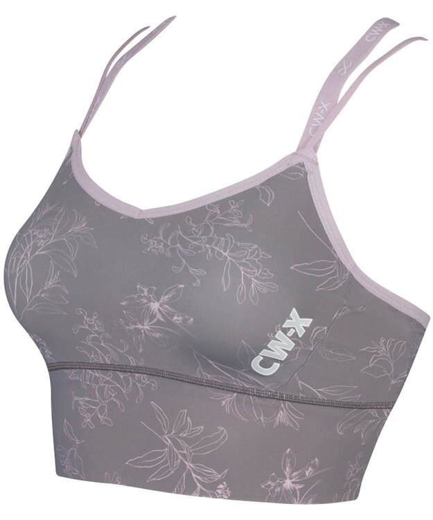 CW-X 【WOMEN】 CW-X スポーツブラ ソフトな着用感 普段使いできるスポブラ 吸汗速乾（本体） ブラレットタイプ 汗消臭（本体） フィットネス トレーニング ヨガ HTY111 /ワコール サーモンピンク