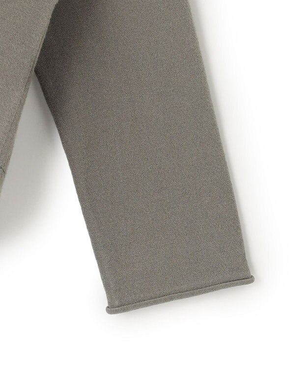 ICB 【洗える】 ヴィスコースワイド タートルネックプルオーバー アッシュカーキ系