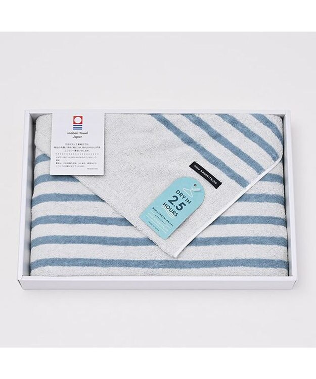 PRESENTERS ROOM モウカワイターノ / バスタオル　ブルー -