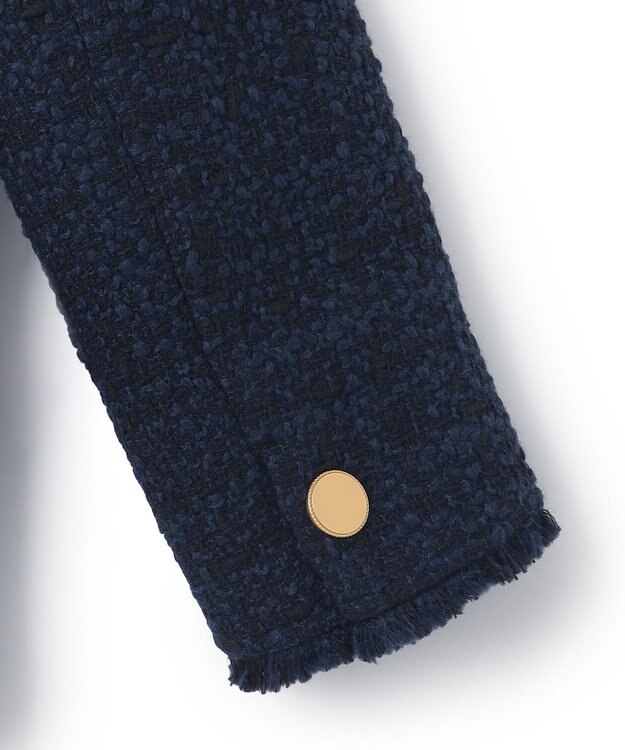 23区 S GIOLICA ツイード ジャケット ネイビー