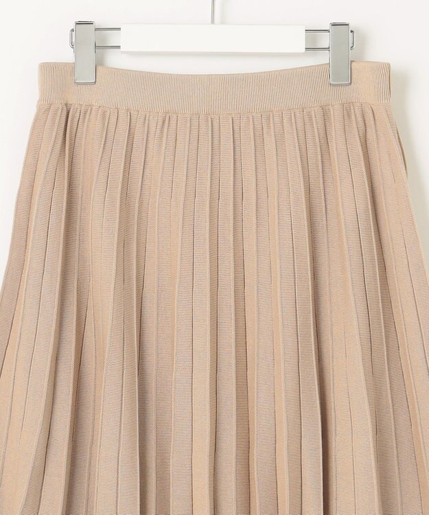 自由区 【WEB限定・洗える・XSサイズあり】ハイツイストコットンアセテートニットセットアップ ワンピース ベージュ系