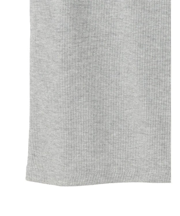 earth music&ecology バックレースタンクトップ Gray Mixture