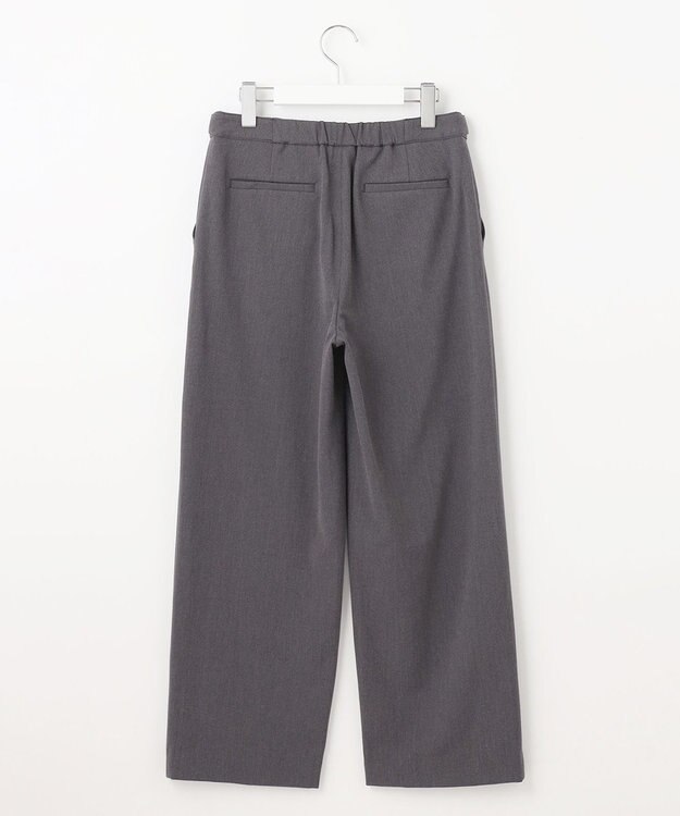 J.PRESS LADIES S 【洗える】2way thermoサキソニー セミワイド パンツ グレー系