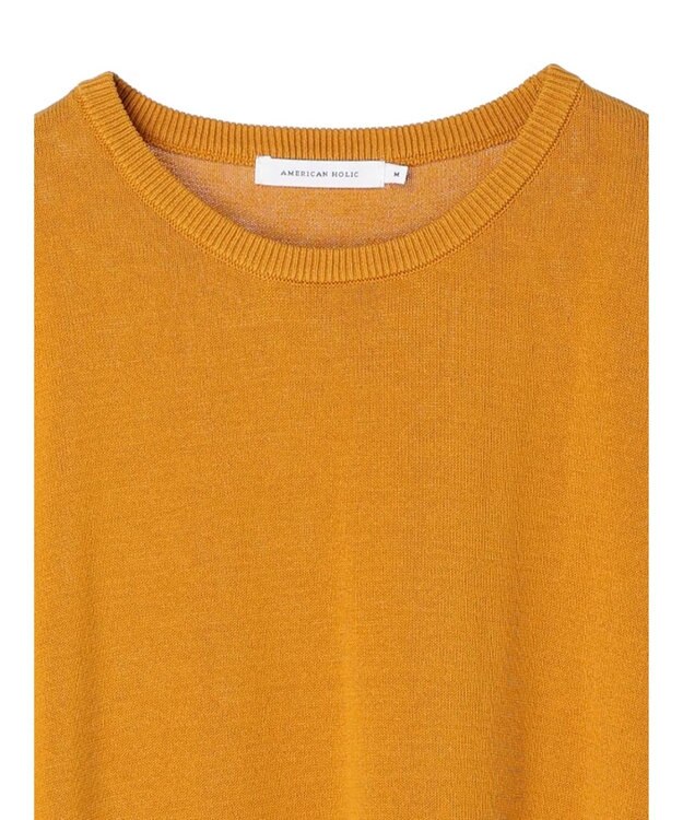 AMERICAN HOLIC レイヤードプルオーバー Mustard