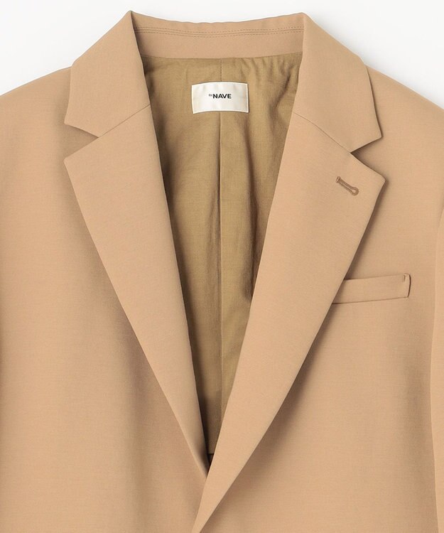 NAVE 【ReNAVE 吸水速乾】ホロウツイル ジャケット キャメル