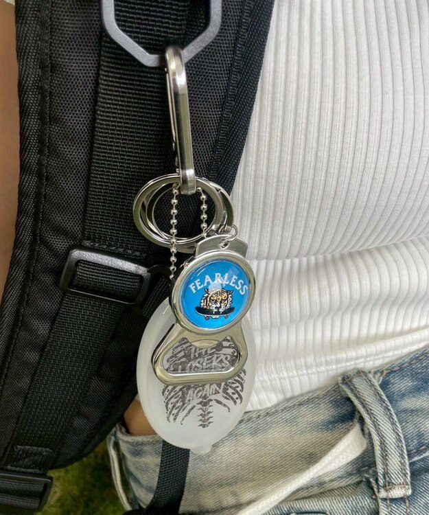 WEGO グラフィックオープナーキーホルダー 柄6