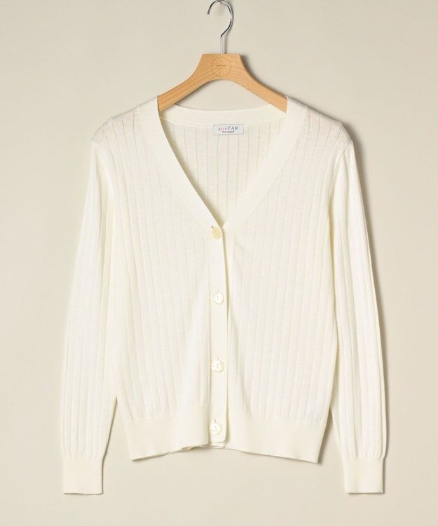 ONWARD Reuse Park 【any FAM】ニット春夏 ホワイト